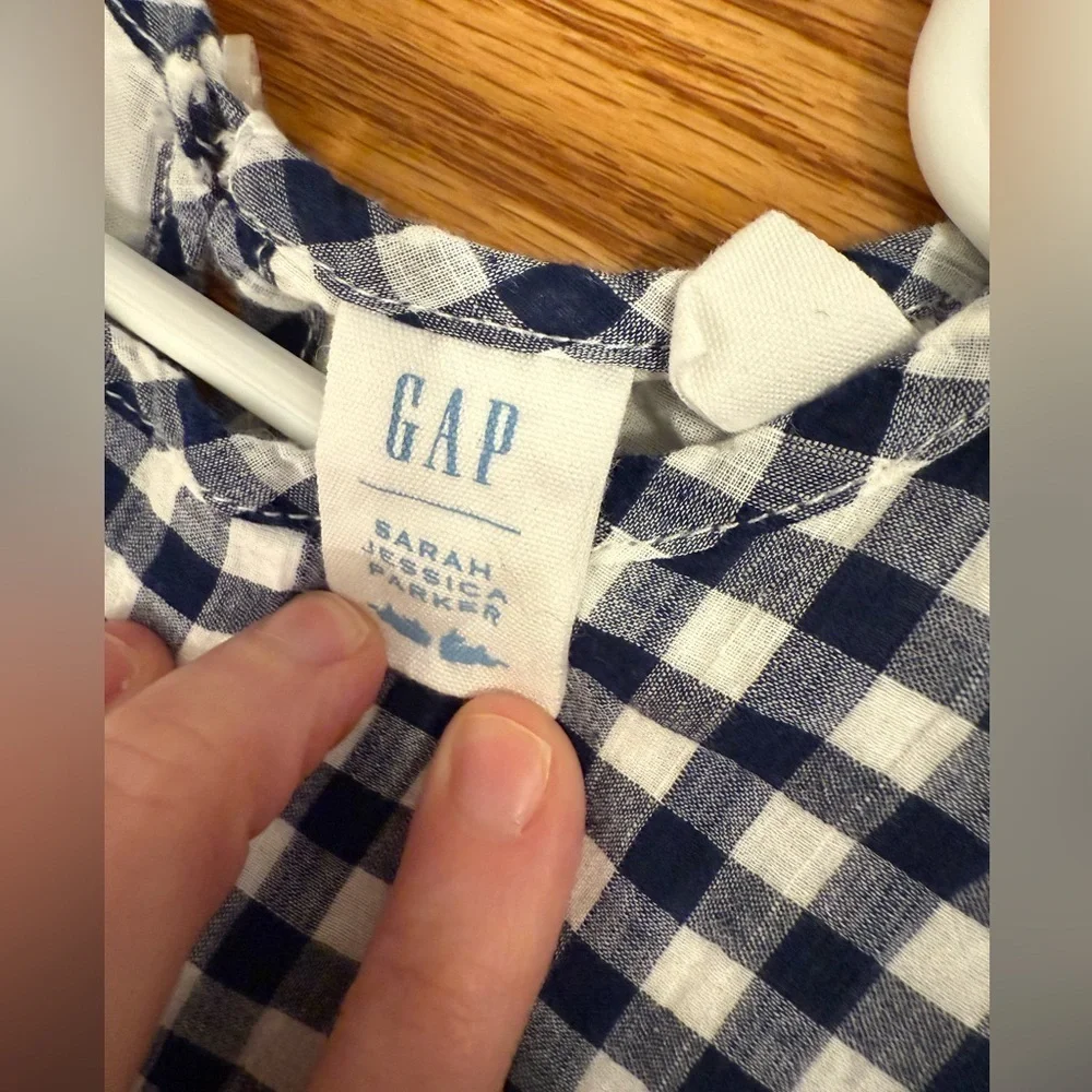Sarah Jessica Parker for Gap kids Gingham Dress Size 4